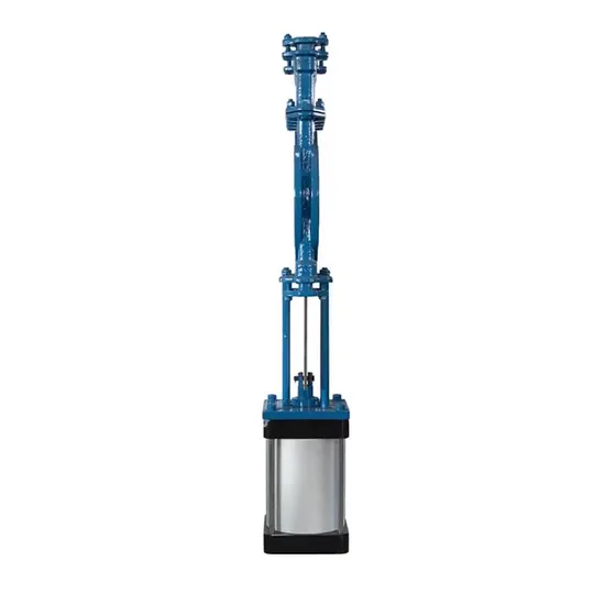Heavy-Duty Elastic Wedge Double Parallel Gate Flange Valve for Granular Media Processing